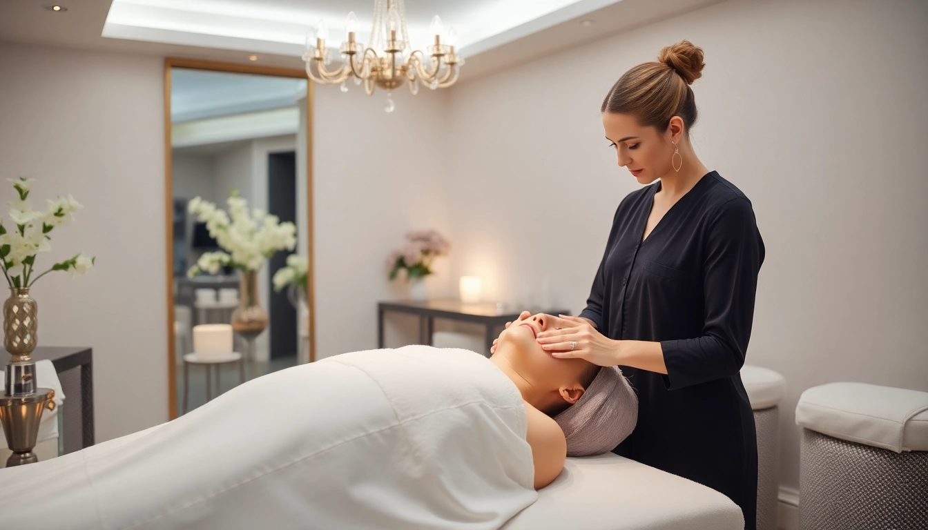 Experience expert Faltenbehandlung Zürich with a skilled aesthetician in a tranquil spa environment.