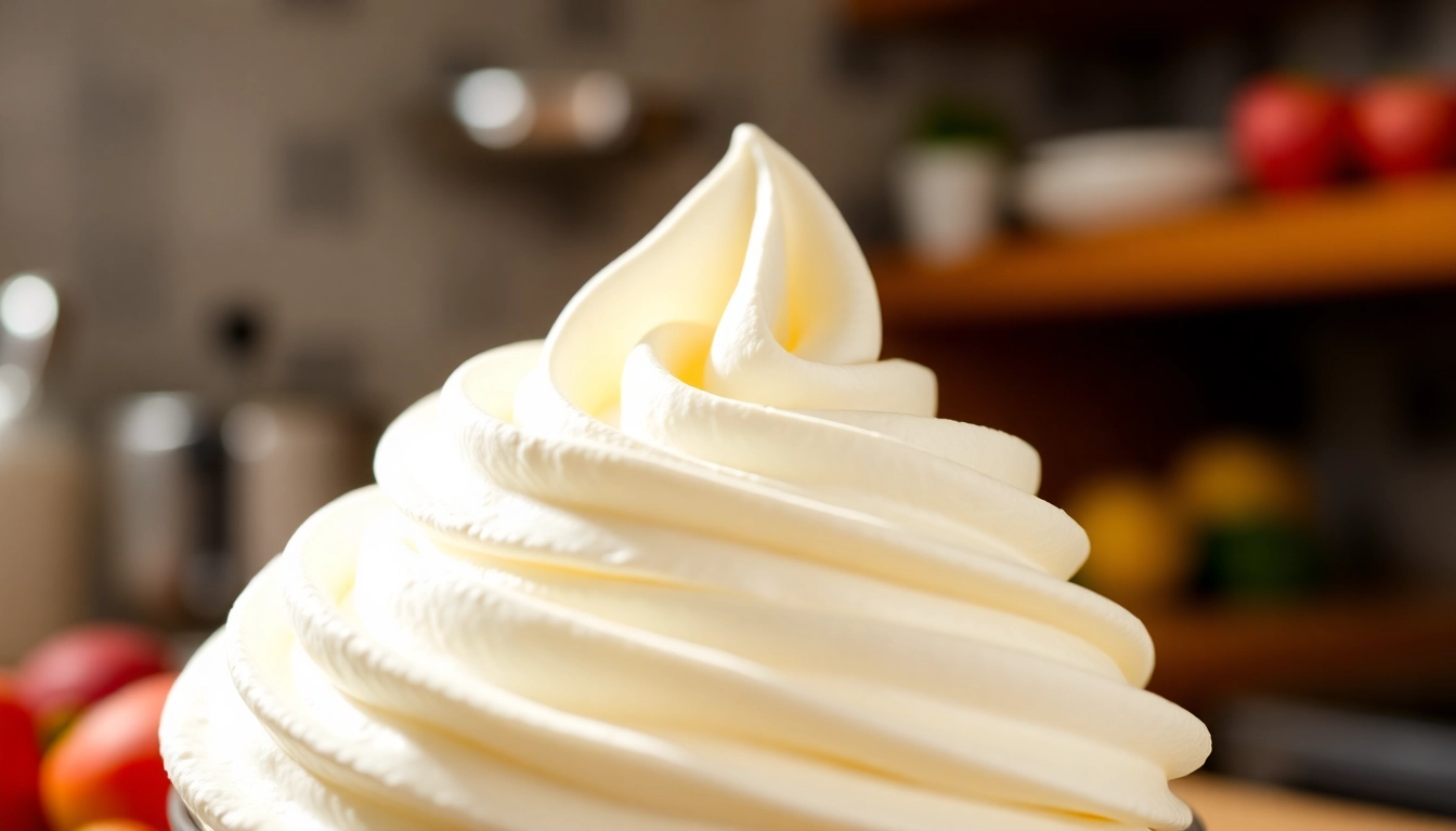 Using a whipped cream charger in Singapore to create fluffy whipped cream for desserts and beverages.