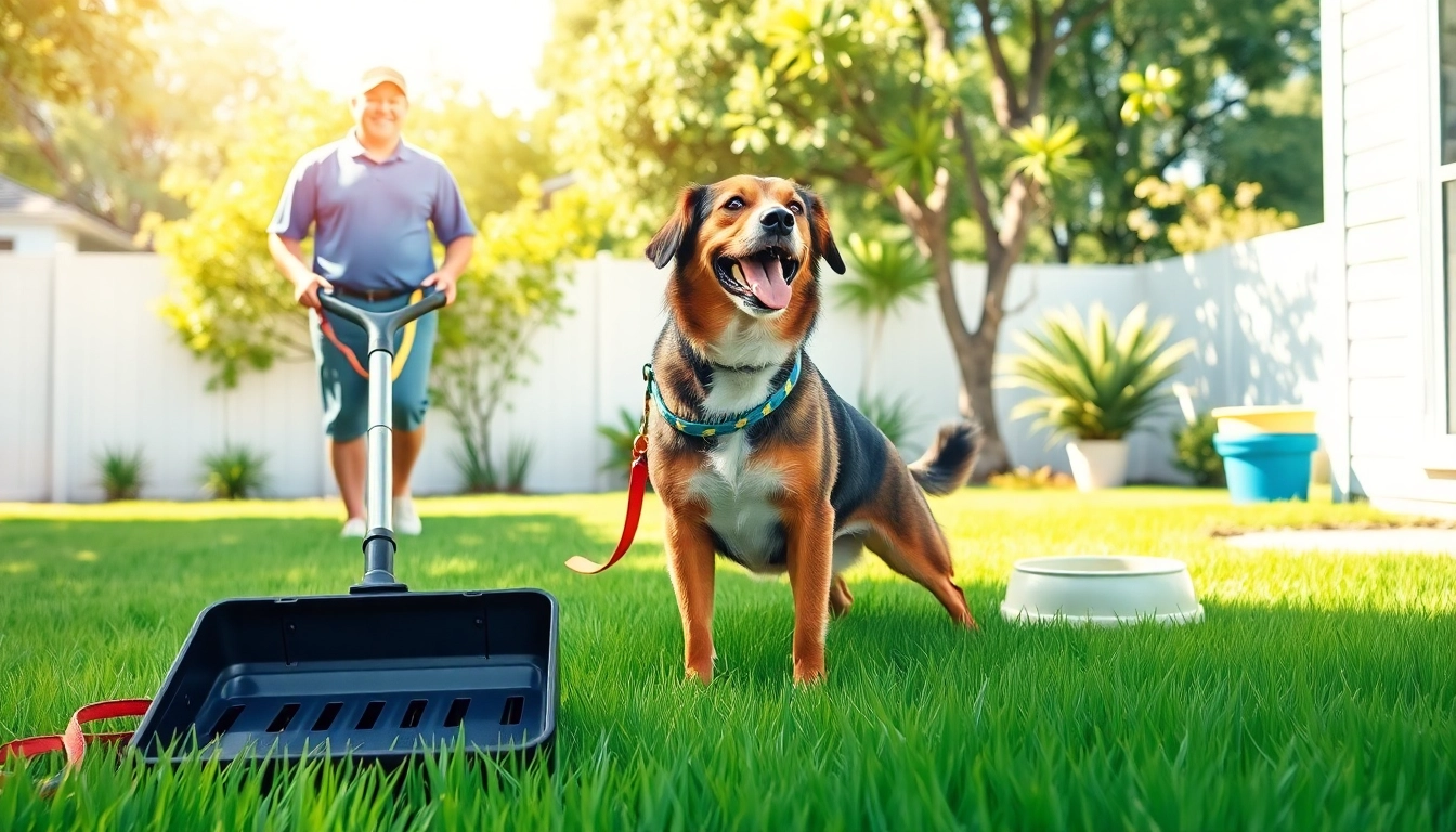 Offering affordable pooper scooper service San Antonio with a professional appearance and clean environment.