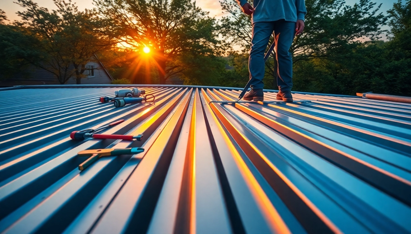 Efficient metal roofing installation Austin by skilled professionals showcasing craftsmanship and quality.