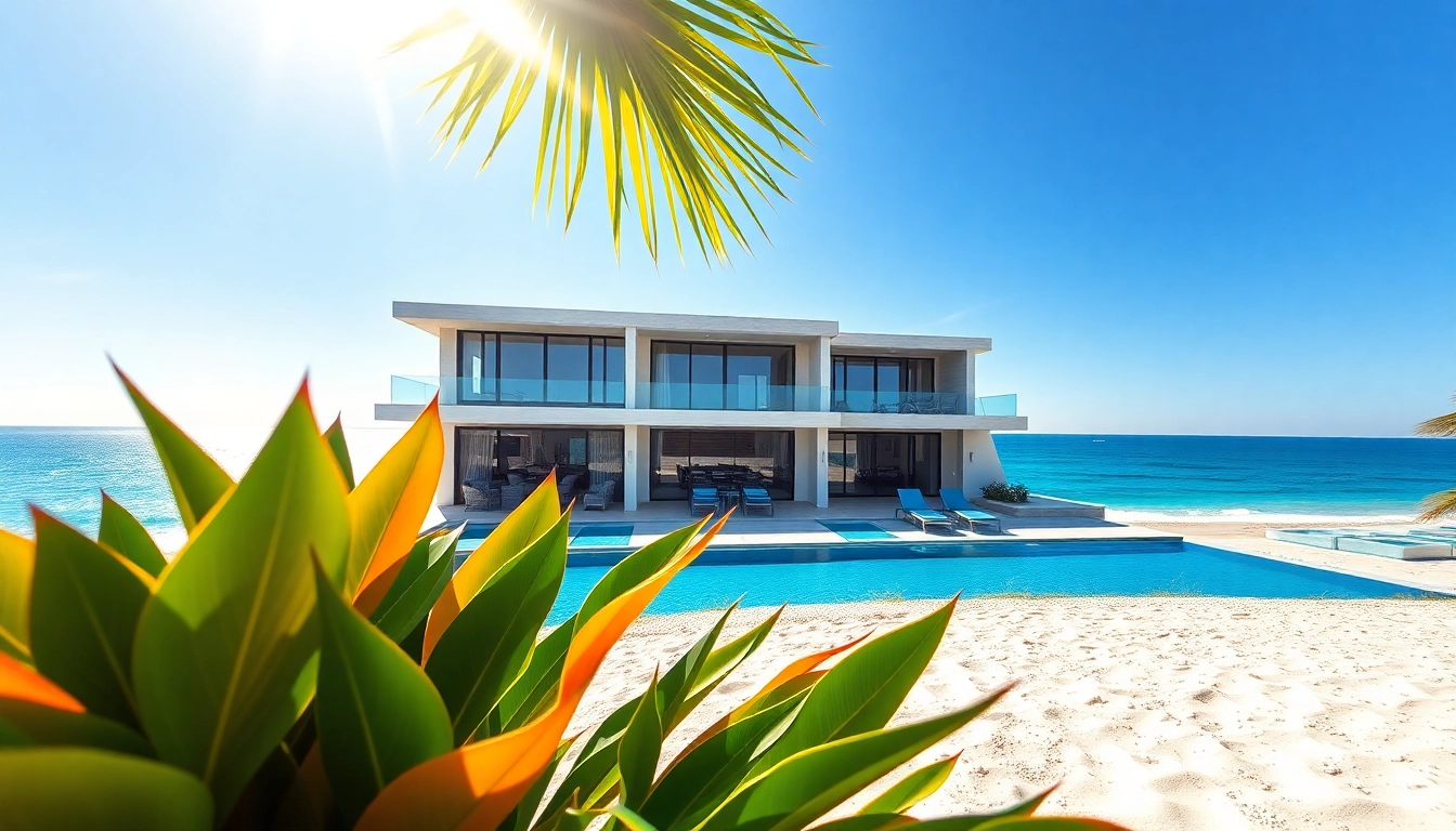 Explore a luxury rental option to rent a villa property for sale with stunning beachfront views.