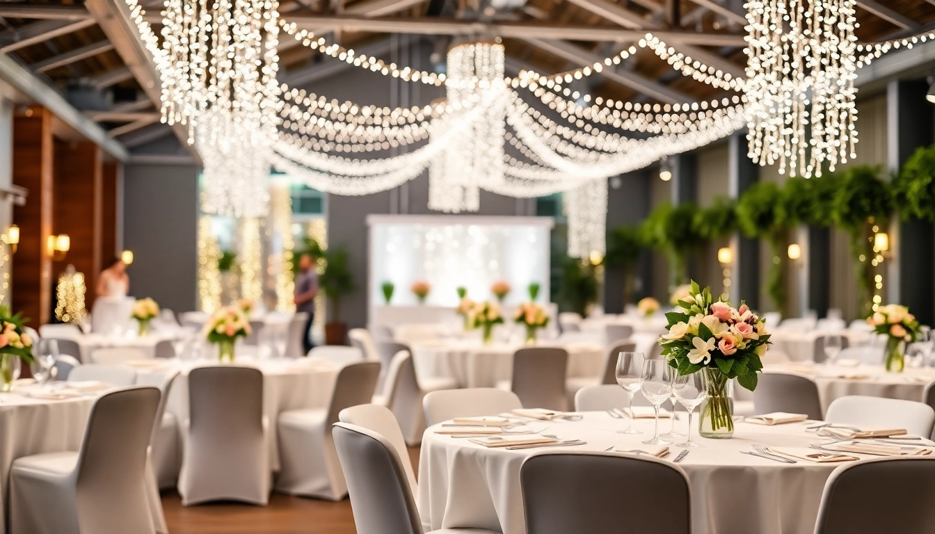 Celebrate memorable moments at a beautiful trenton event center with elegant decorations.