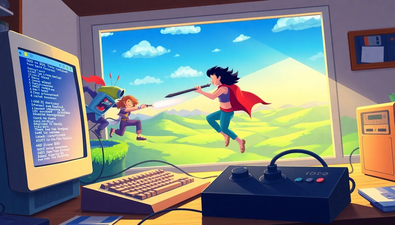 Free DOS Games Download: Relive the Classics of Retro Gaming