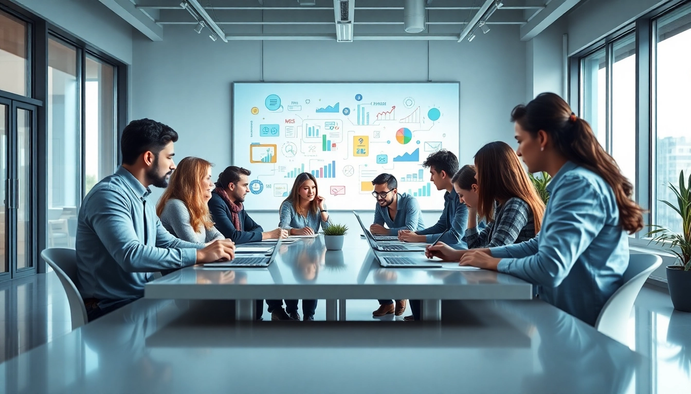Collaborative workspace at Reverbtime Magazine featuring innovative writing and marketing strategies.