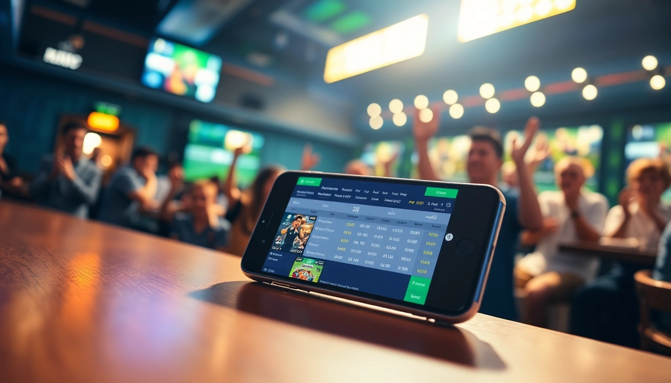 Découvrez un nouveau bookmaker France site de paris sportif avec une interface innovante sur mobile.