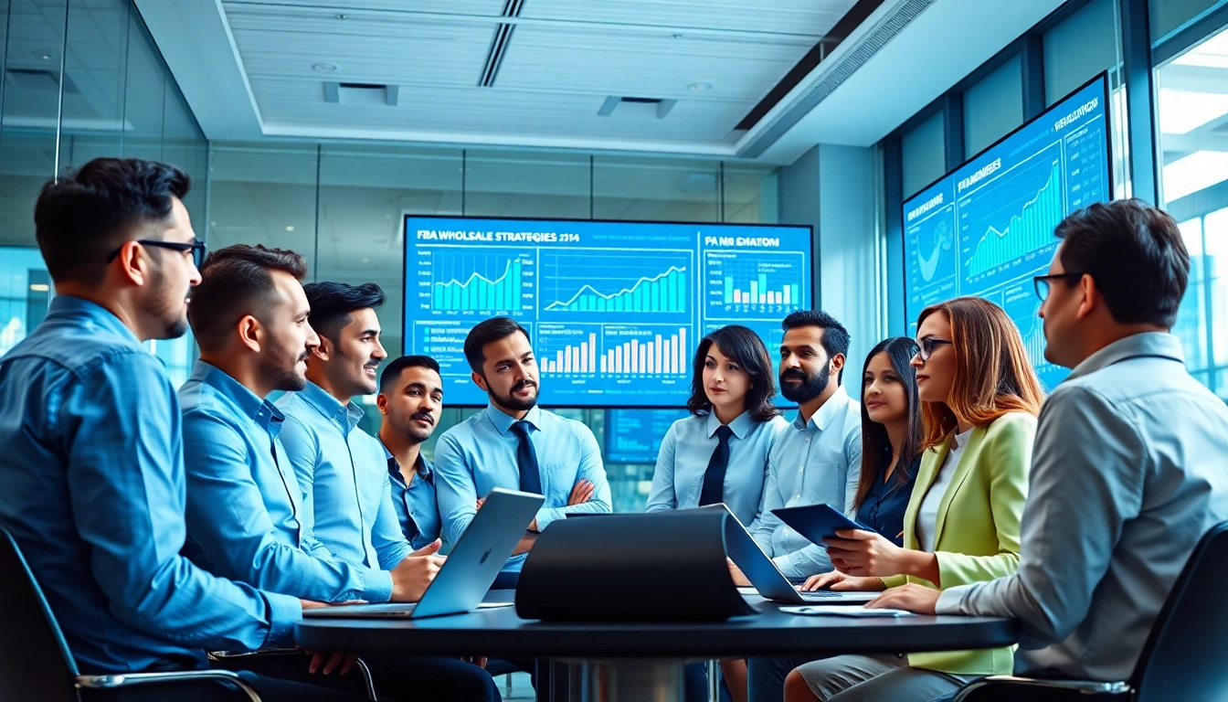 Maximize efficiency in FBA wholesale strategies during a productive business meeting.