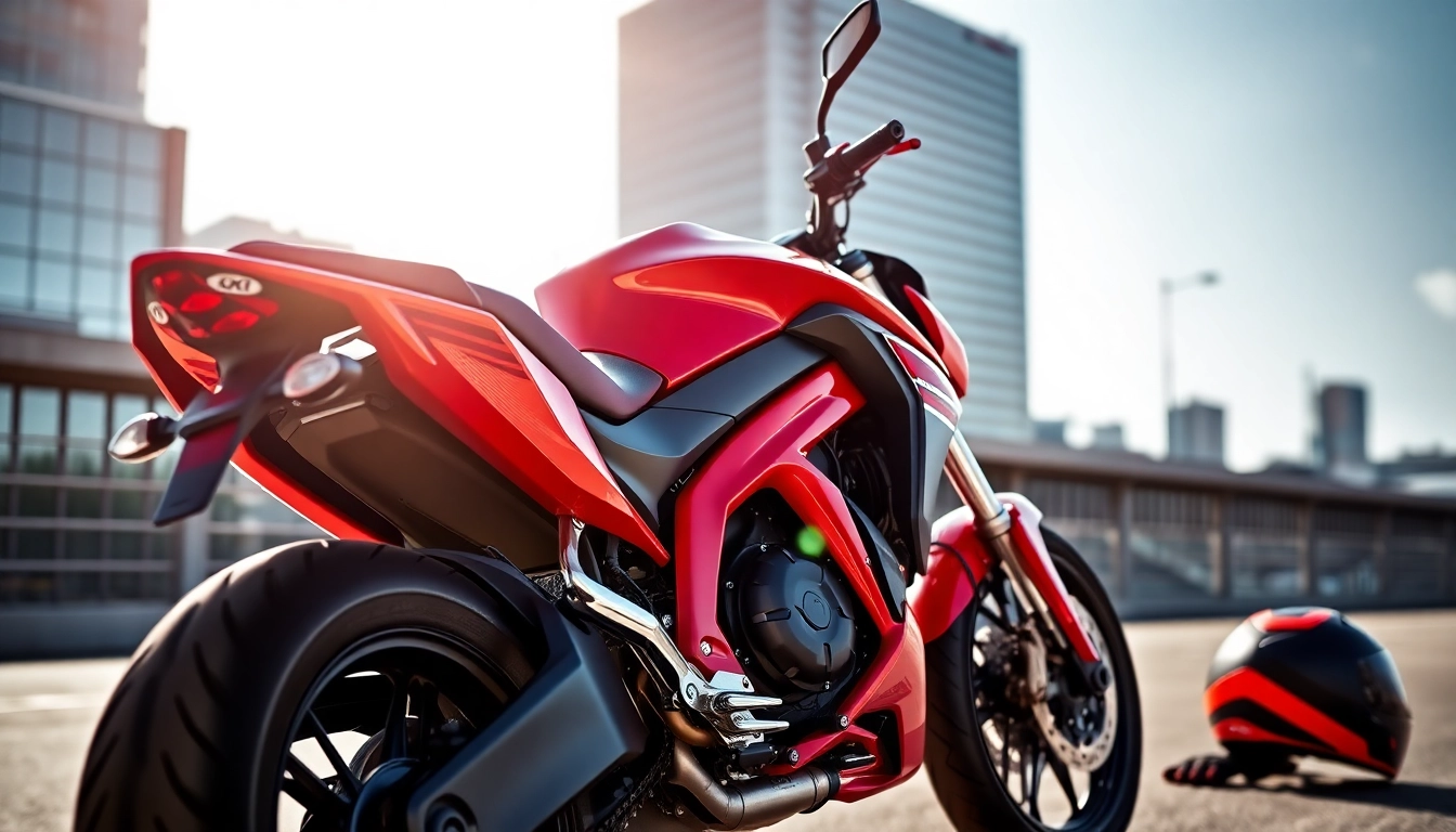 Experience the Talaria XXX Red Edition electric motorcycle with a striking design and dynamic features.