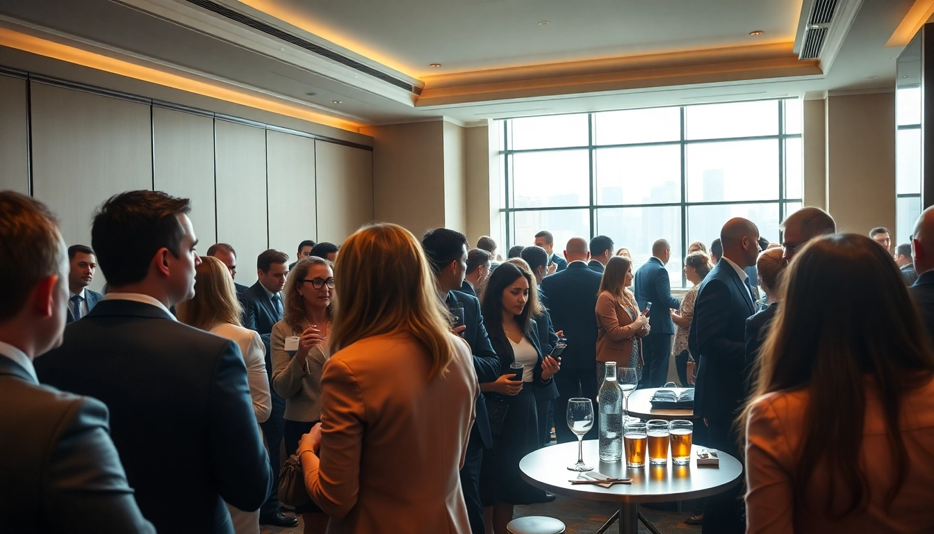 Network with professionals at https://inbusinessphx.com featuring an engaging business event scene.