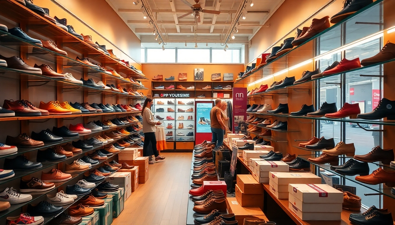 Bekijk de beste schoenenwinkel Brabant met diverse mode waar klanten gelukkig schoenen passen.