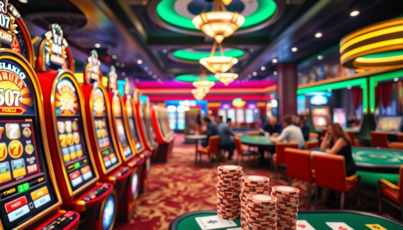 Découvrez le meilleur casino en ligne français avec une atmosphère de jeu vibrante et accueillante.