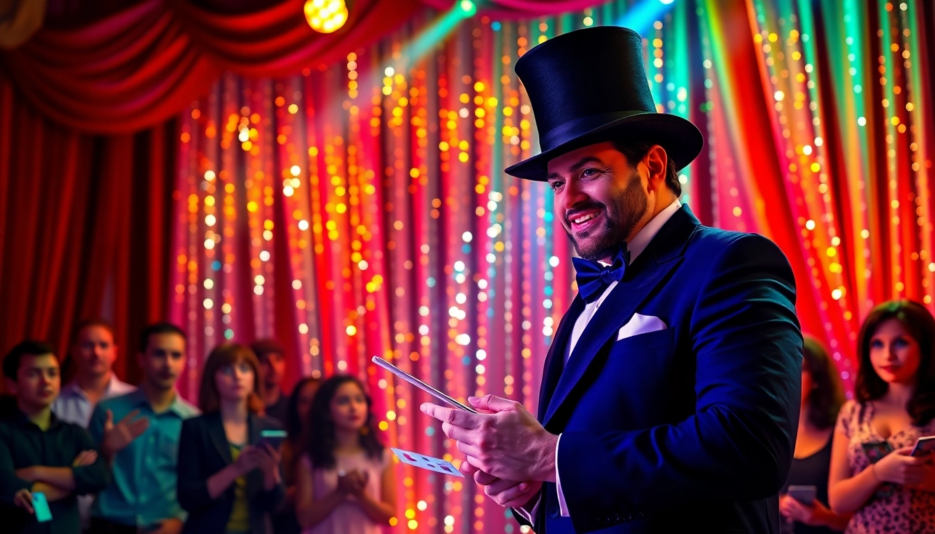 Elevate Your Event with a Stunning Magic Show Experience